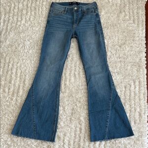Hollister Classic Blue Wide Leg Jeans